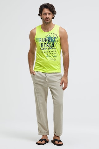 CAMP DAVID Shirt in Yellow