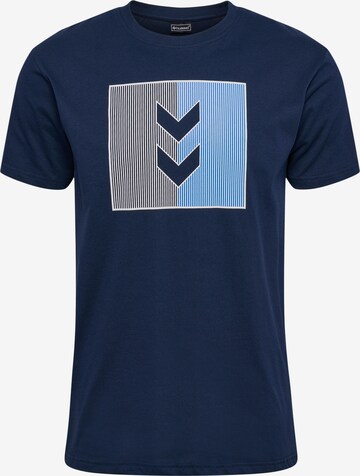 T-Shirt fonctionnel 'Active' Hummel en bleu : devant