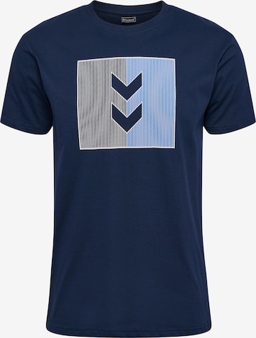T-Shirt fonctionnel 'Active' Hummel en bleu : devant