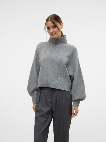 VERO MODA Pulóver 'VMZELDA' - szürke: elől