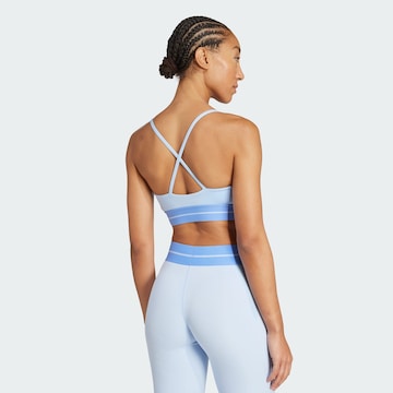 ADIDAS PERFORMANCE Bralette Sports bra 'Hyperglam' in Blue