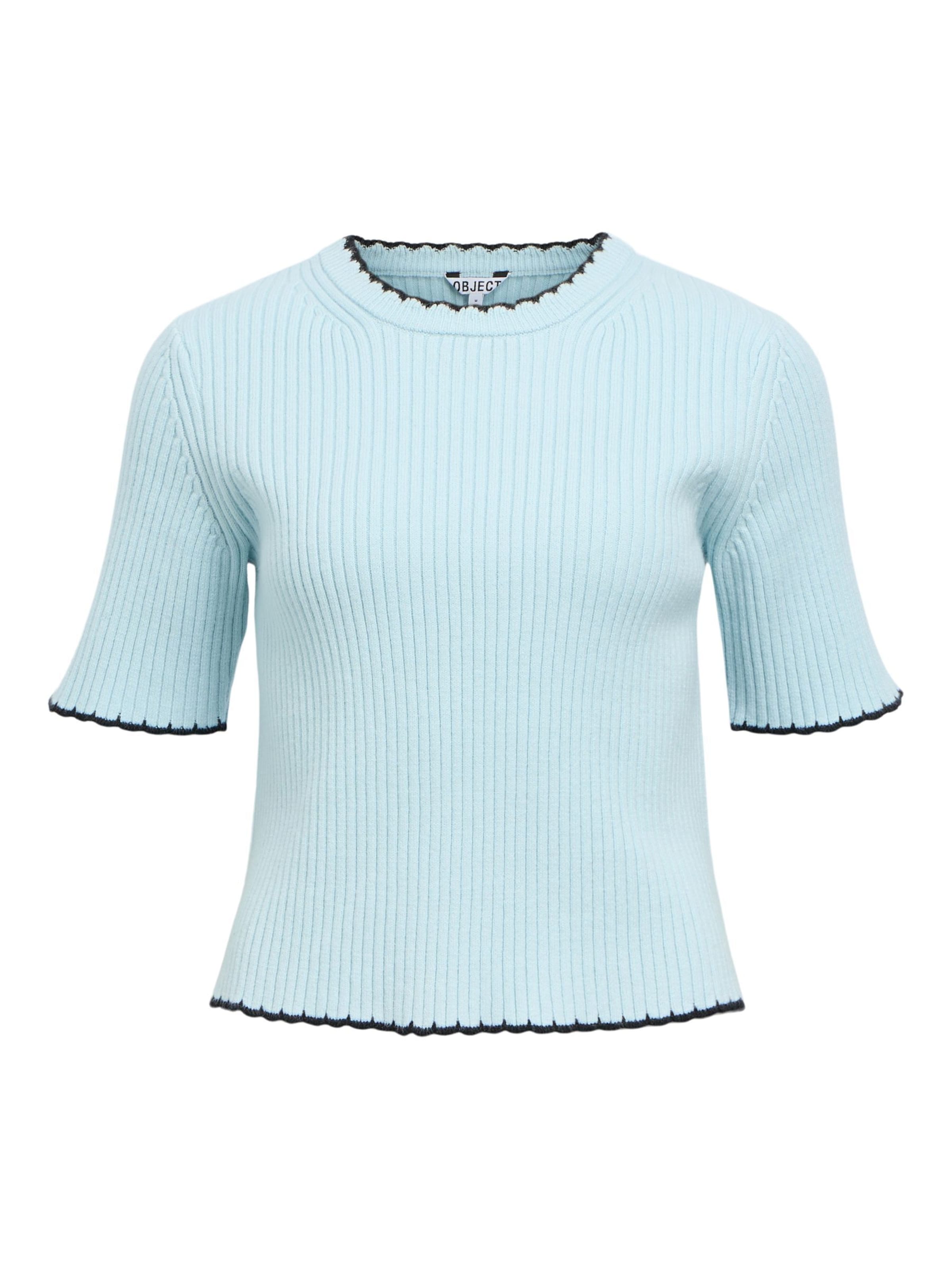 Pull-over 'OBJElva' OBJECT en bleu : devant