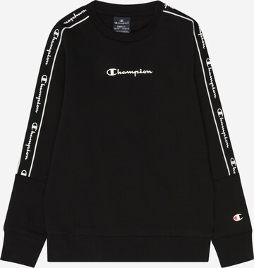 Champion Authentic Athletic Apparel Sweatshirt in Black: front