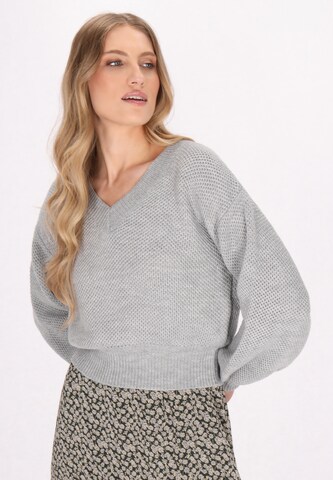 Pullover di DreiMaster Vintage in grigio: frontale