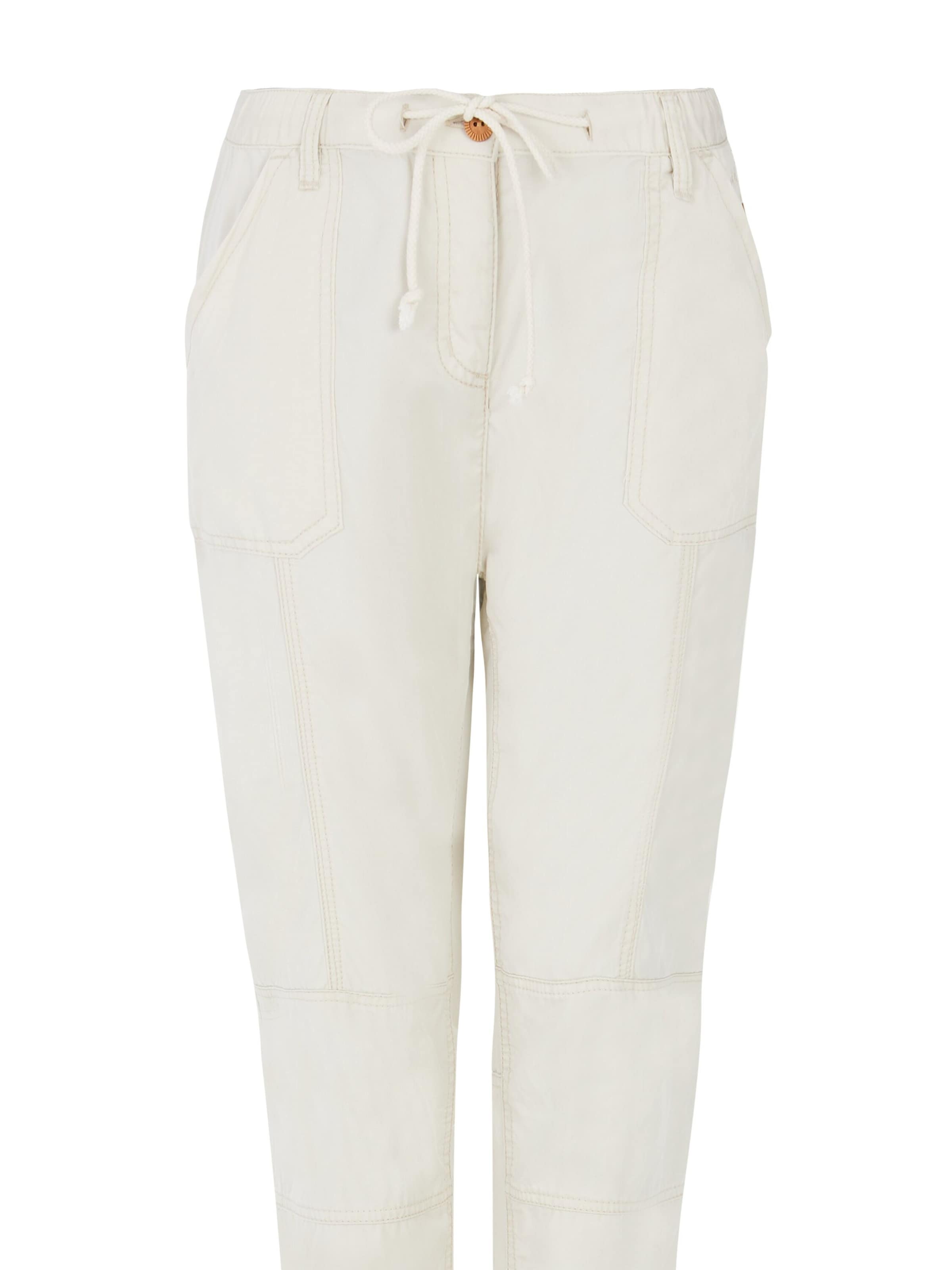 PROTEST Regular Hose 'PRTLeaf'‌‌‌‌‌ in Weiß