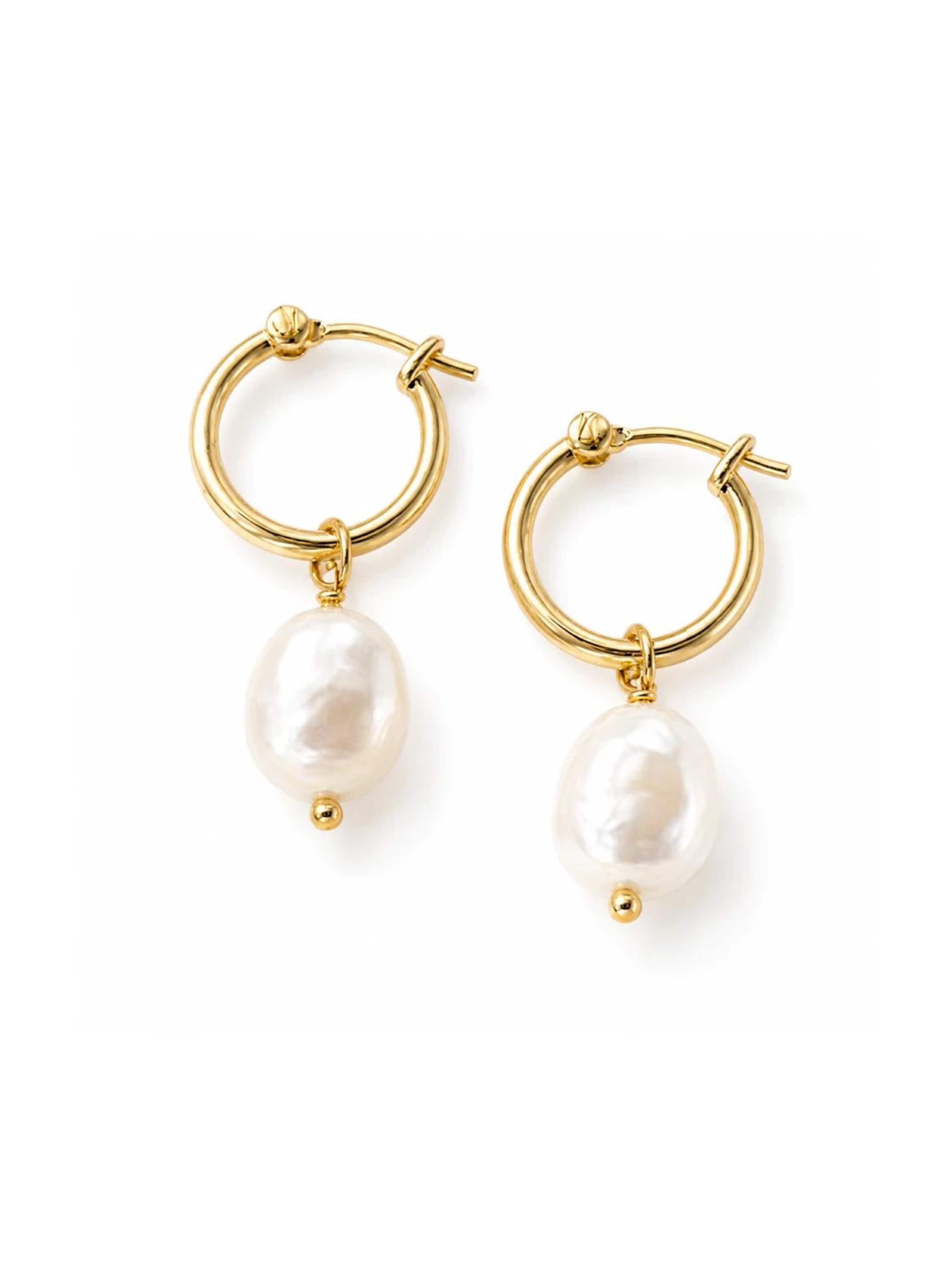 Sally Jane Bridal Ohrringe 'Liv Earrings Gold'‌‌‌‌‌‌‌‌‌ in Gold: Vorderseite