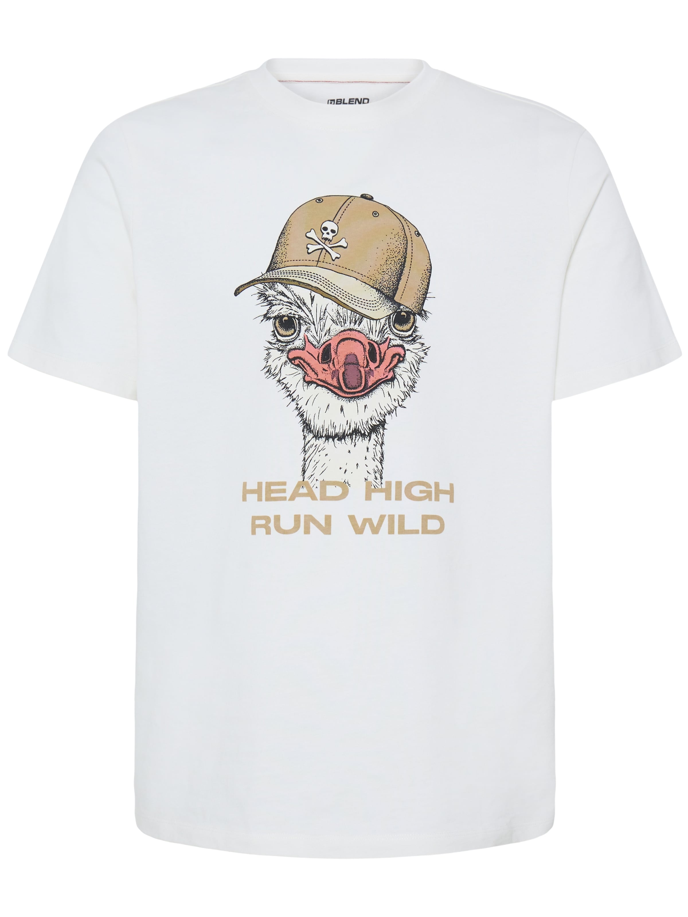 BLEND T-Shirt  'BHKurt' in Weiß: Vorderseite