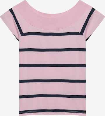 T-shirt Superdry & Co en rose : devant
