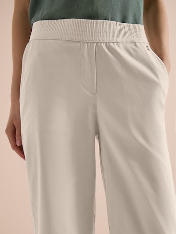 CECIL Wide leg Pants 'Neele' in Beige