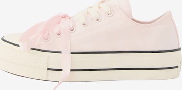 rožinė CONVERSE Sportbačiai be auliuko 'CHUCK TAYLOR ALL STAR': priekis