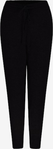 Effilé Pantalon CASH-MERE.CH en noir : devant