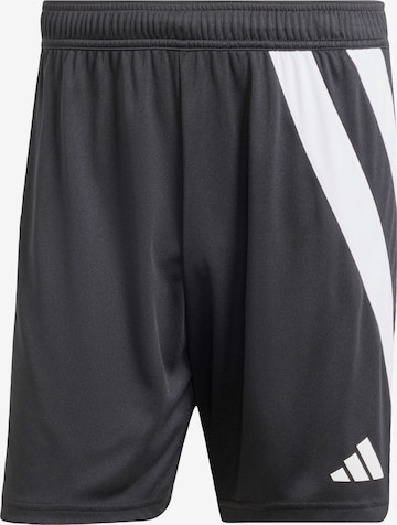 ADIDAS PERFORMANCE Workout Pants 'Fortore 23' in Black: front