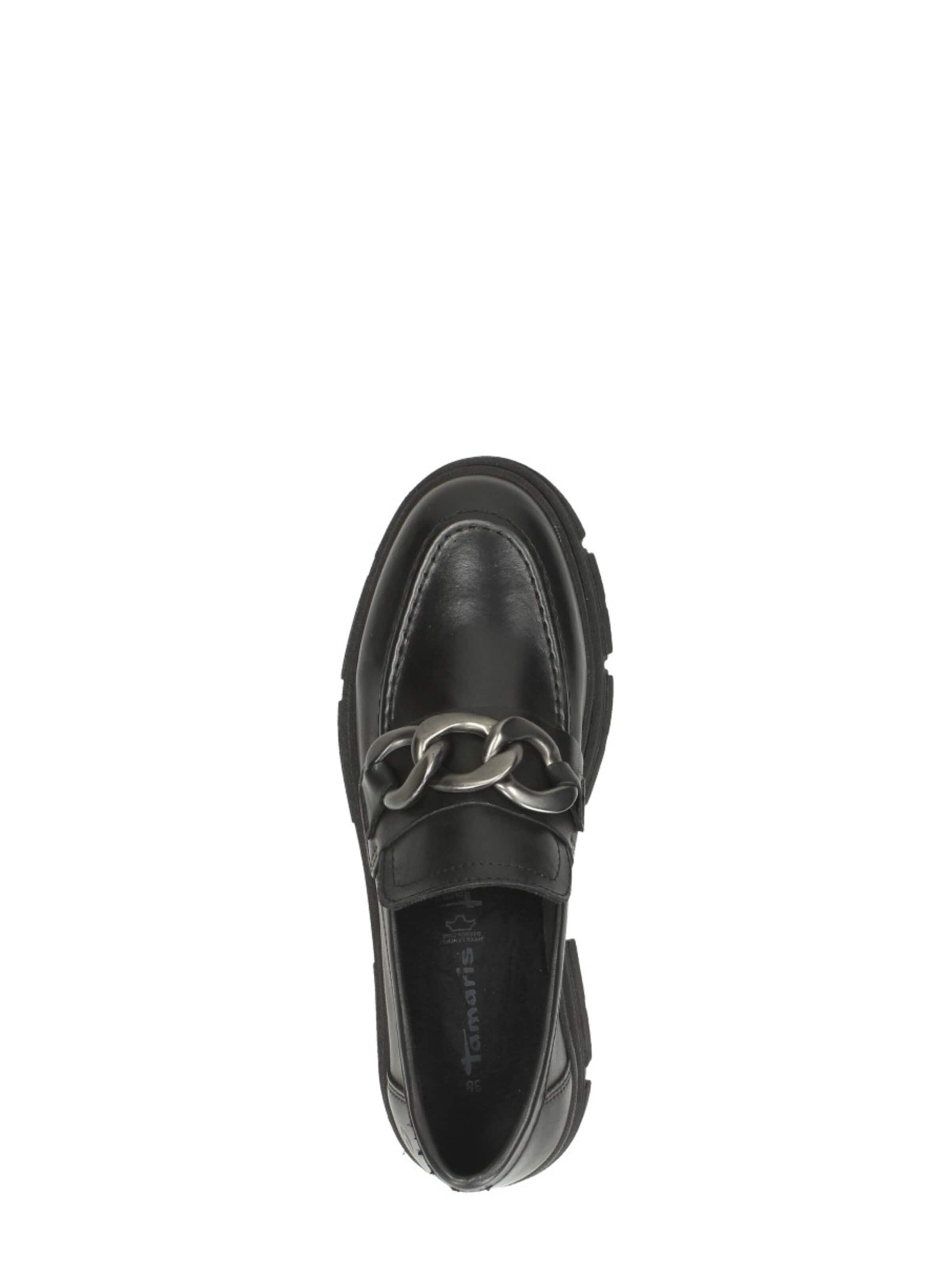 Tamaris Pumps 'Mocassin' in Black