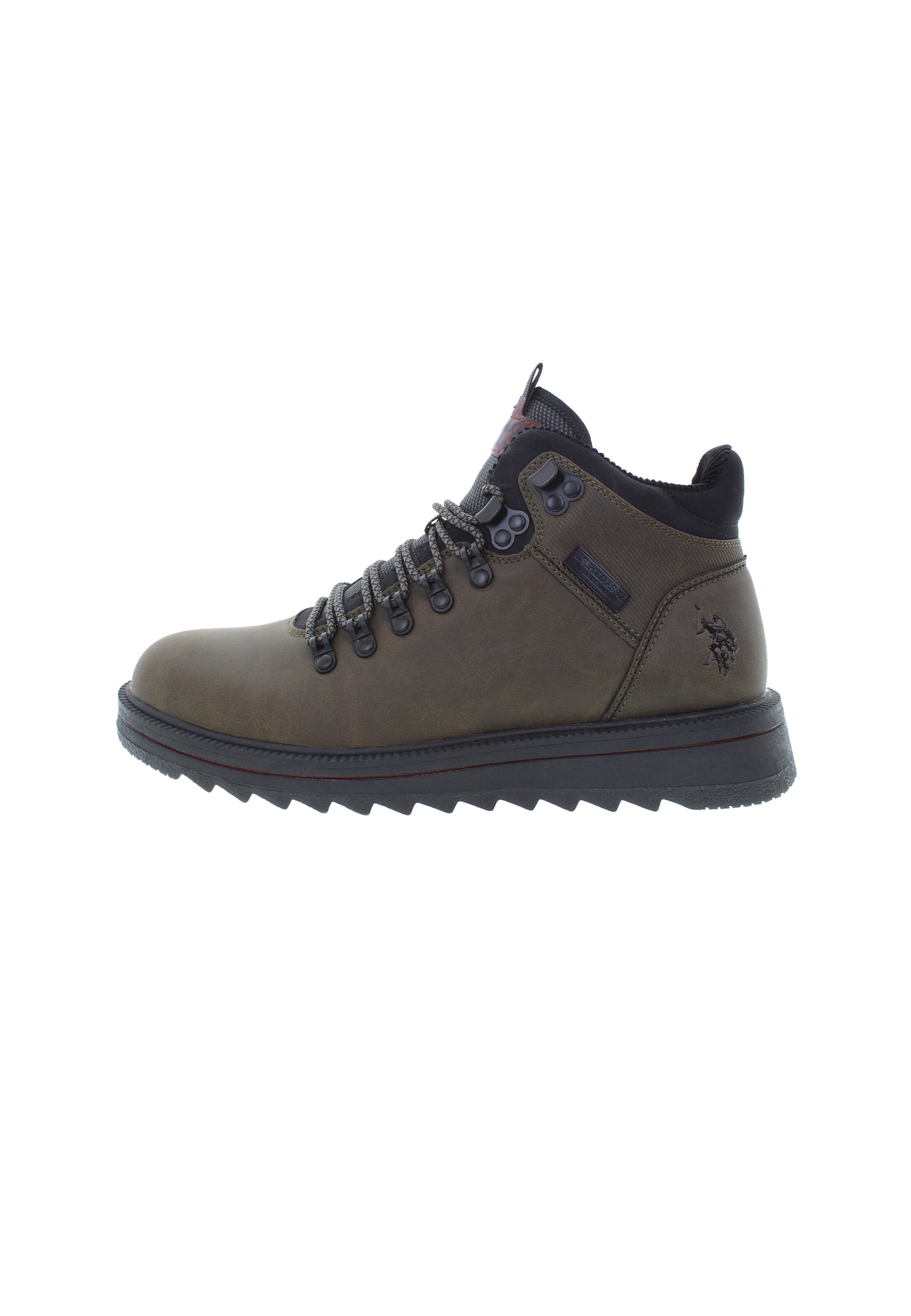 U.S. POLO ASSN. Veterboots 'Viking' in Zwart: voorkant