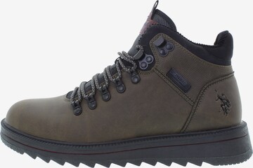 U.S. POLO ASSN. Veterboots 'Viking' in Zwart: voorkant