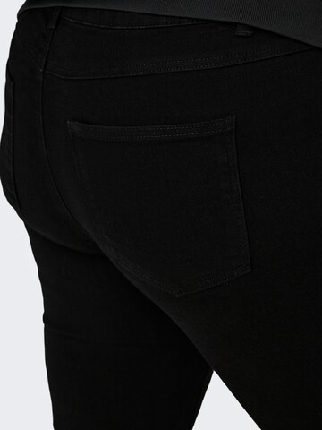 ONLY Carmakoma Skinny Jeans 'CARCruz' in Zwart