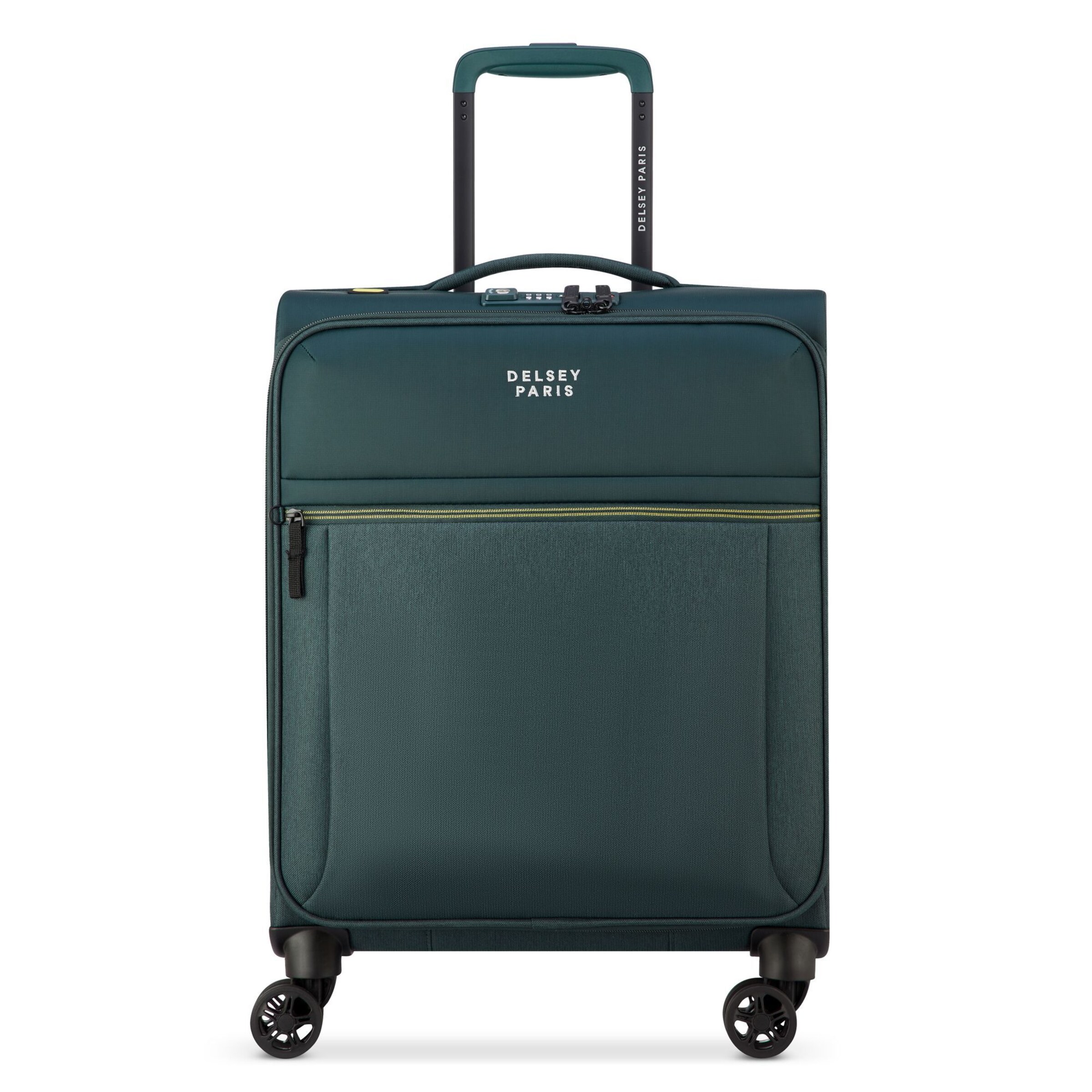 Trolley 'Brochant 3' di Delsey Paris in verde: frontale