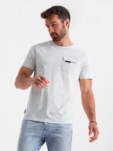 T-Shirt Ombre en blanc : devant