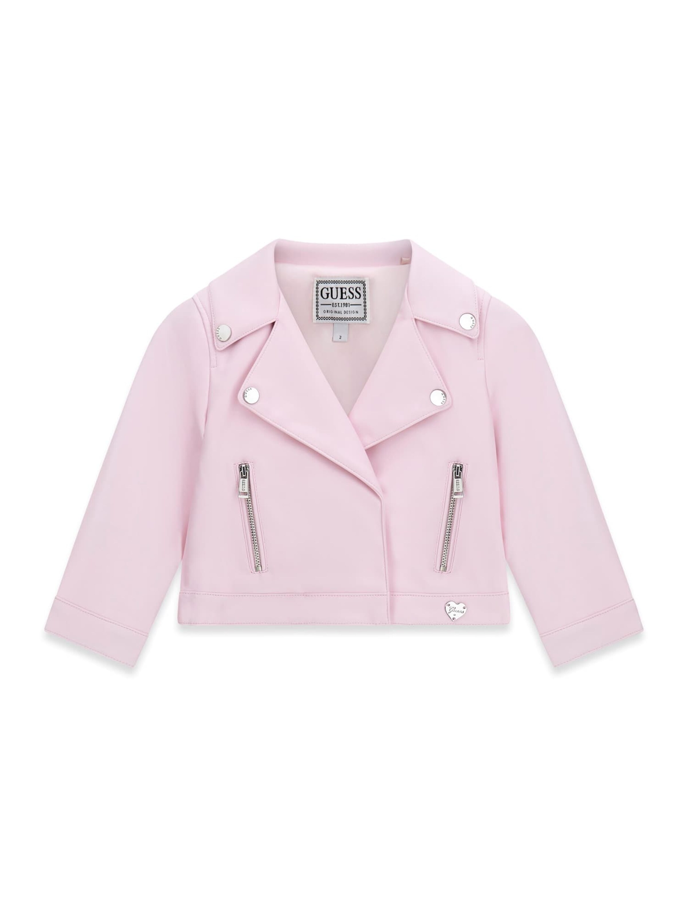 GUESS Between-Season Jacket in Pink: front