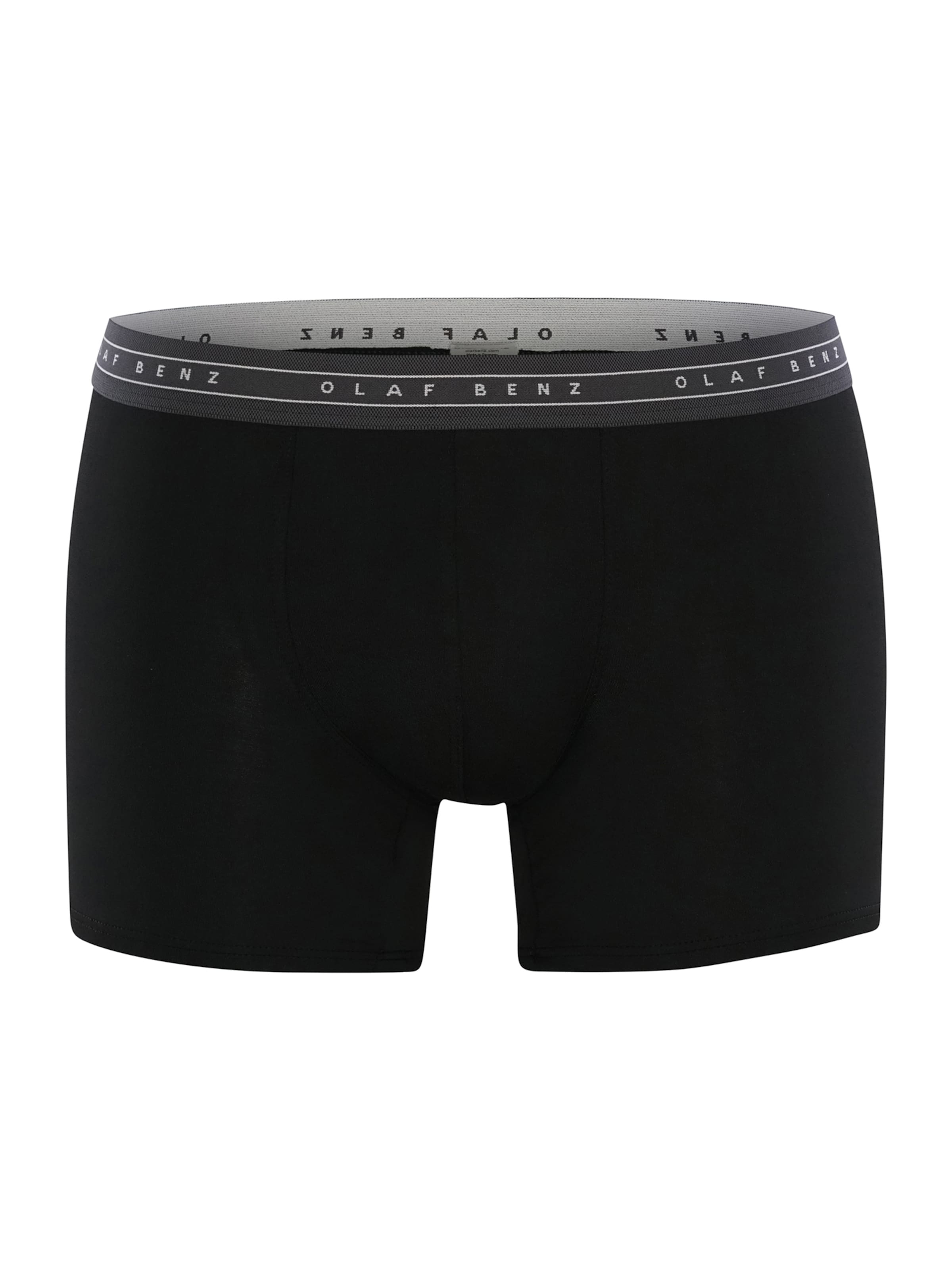 Olaf Benz - Calzoncillo boxer 'Retro RED 2059' en negro: frente