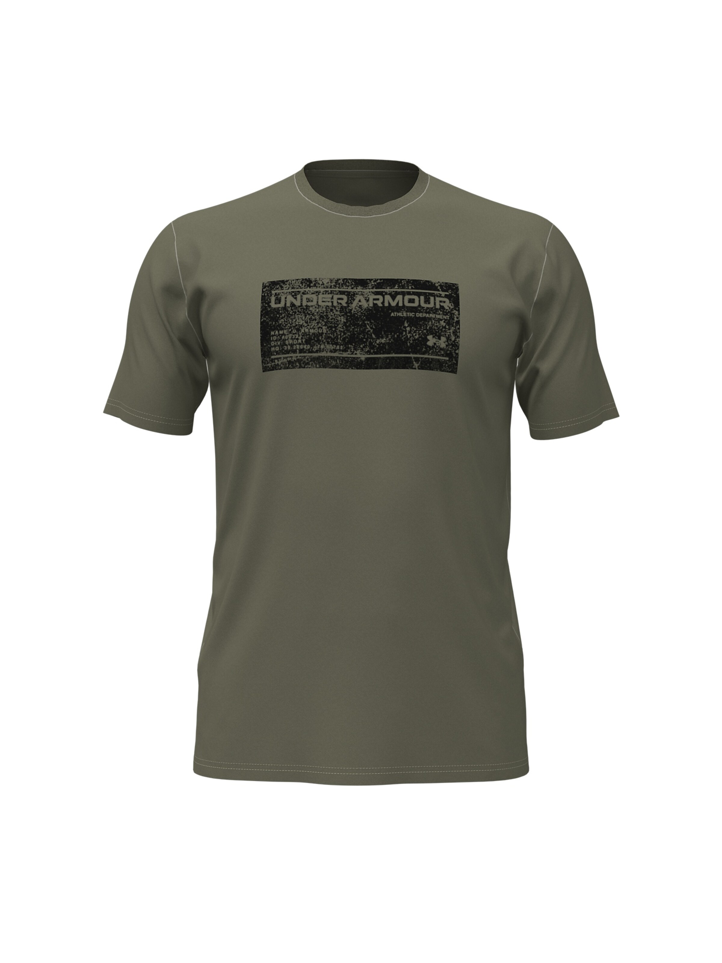 UNDER ARMOUR Functioneel shirt in Groen: voorkant