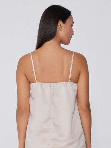 Tezenis Pajama Shirt in Beige