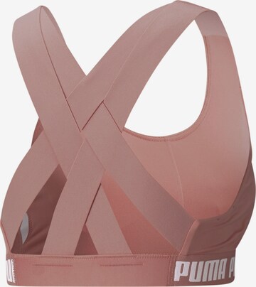 PUMA Bralette Sports Bra 'Feel It' in Pink