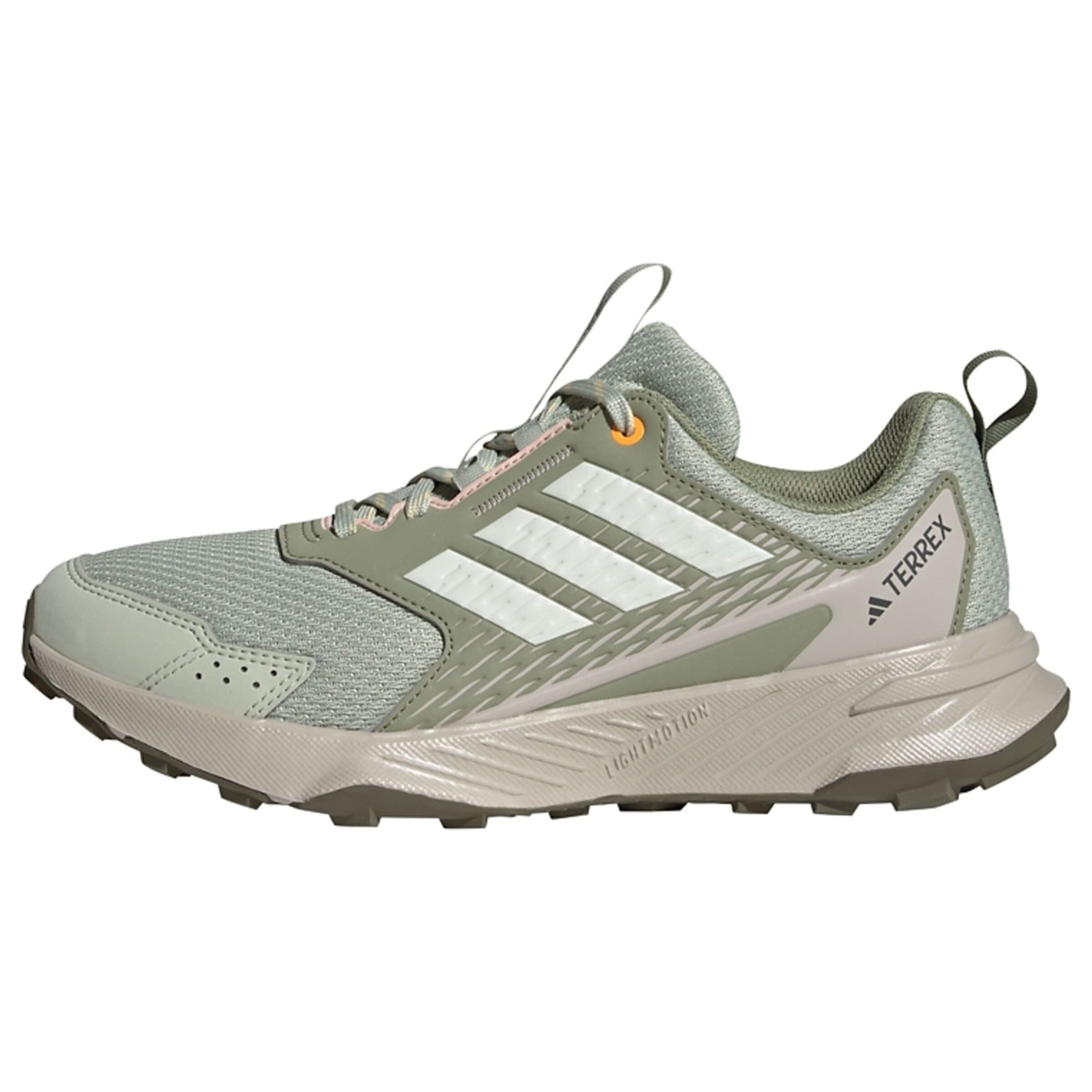 ADIDAS TERREX Low shoe 'Tracefinder' in Green: front