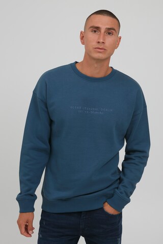 BLEND Sweatshirt 'JEFFREY' in Blau: predná strana