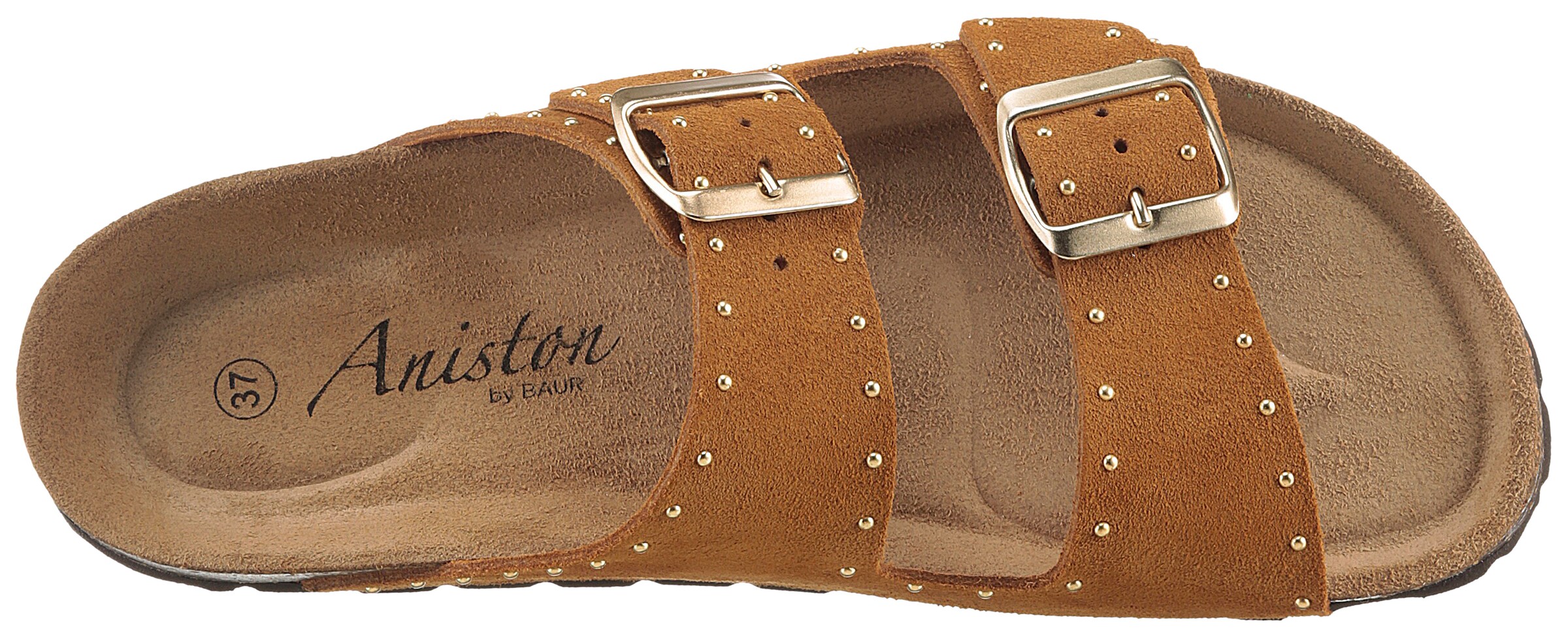 Aniston Mules in Brown