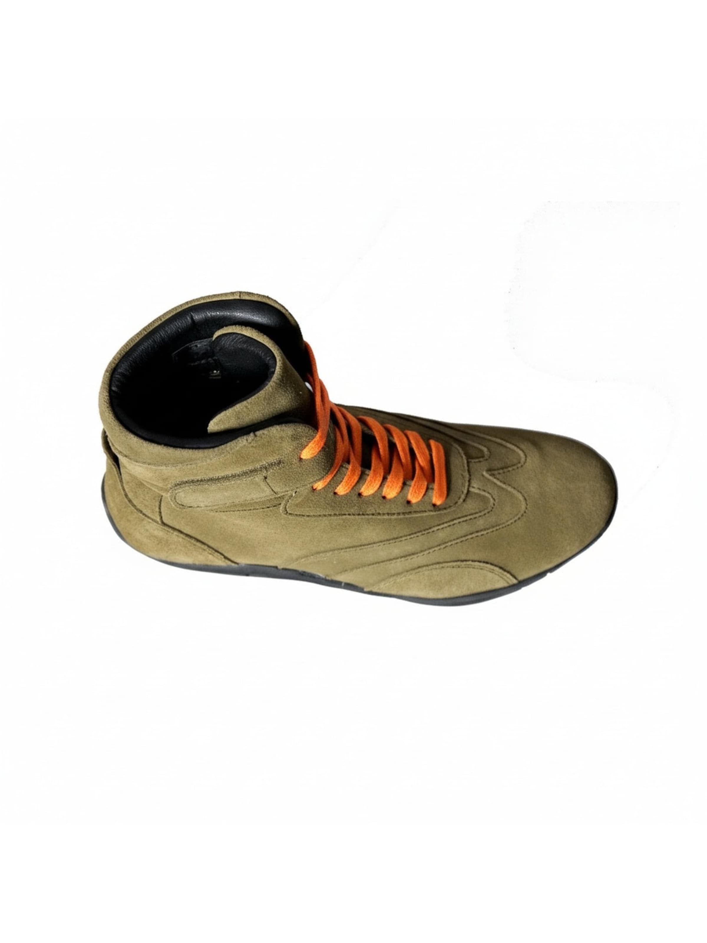 Yoxeone Sneaker high 'Pat Moss Boots'‌‌‌‌‌‌ in Grün