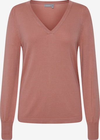 Fransa Sweater 'BLUME' in Pink: front