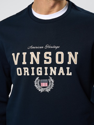 VINSON Trui 'Randy' in Blauw