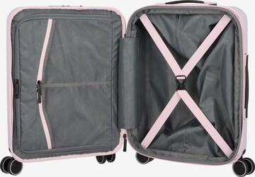 American Tourister Trolley 'Novastream' in Roze