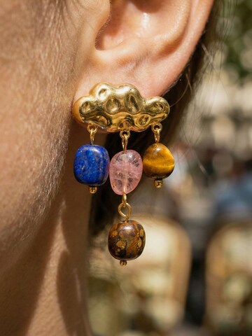 Nemomatheo Earrings 'After Rain – Verspielte Wolkenohrringe' in Mixed colors
