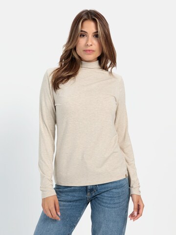 CAMEL ACTIVE Shirt in Beige: front