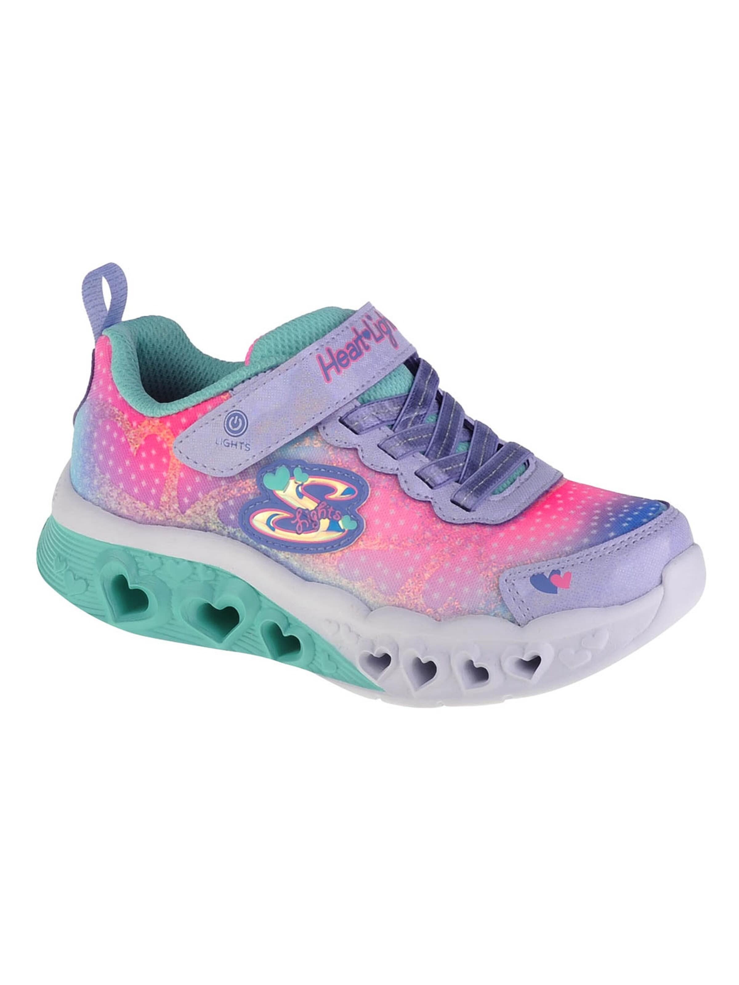 SKECHERS Sneakers 'Skechers Flutter Heart Lights' in Gemengde kleuren