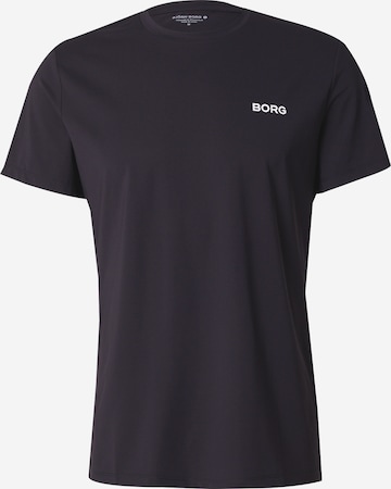 Tricou funcțional 'ESSENTIAL' de la BJÖRN BORG pe negru: față