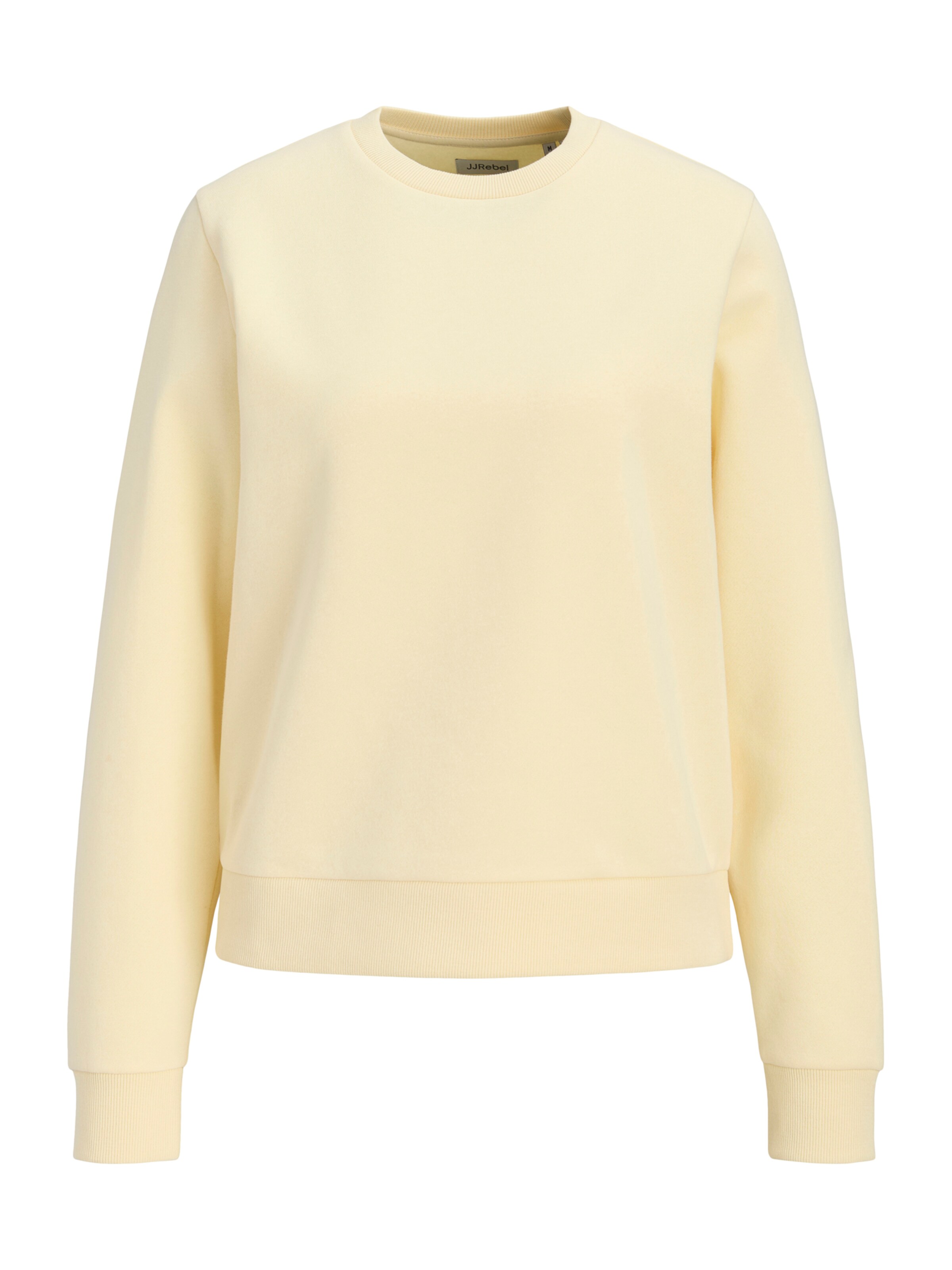 JJ Rebel - Sudadera 'JREBWVERA' en amarillo: frente