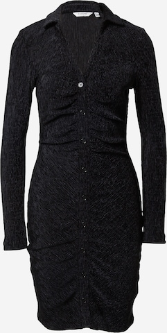 b.young - Vestido camisero 'SUSSA' en negro: frente