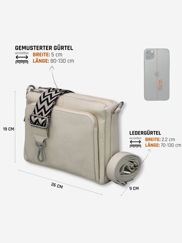 Adel Bags Skuldertaske 'Becky' i beige