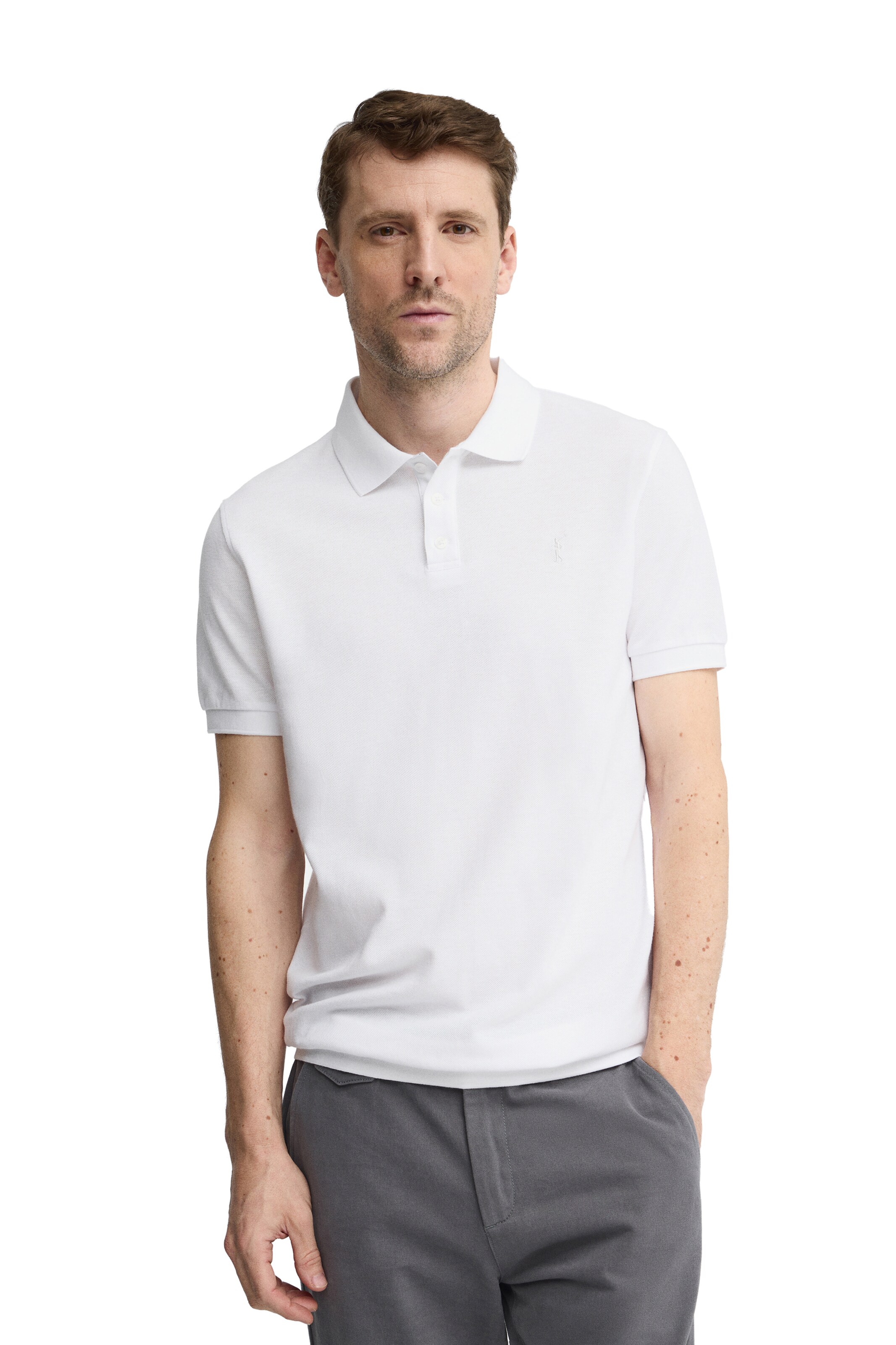 Polo Club Shirt in White