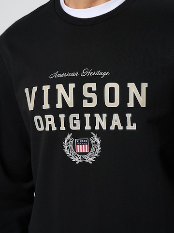 VINSON Trui 'Randy' in Zwart