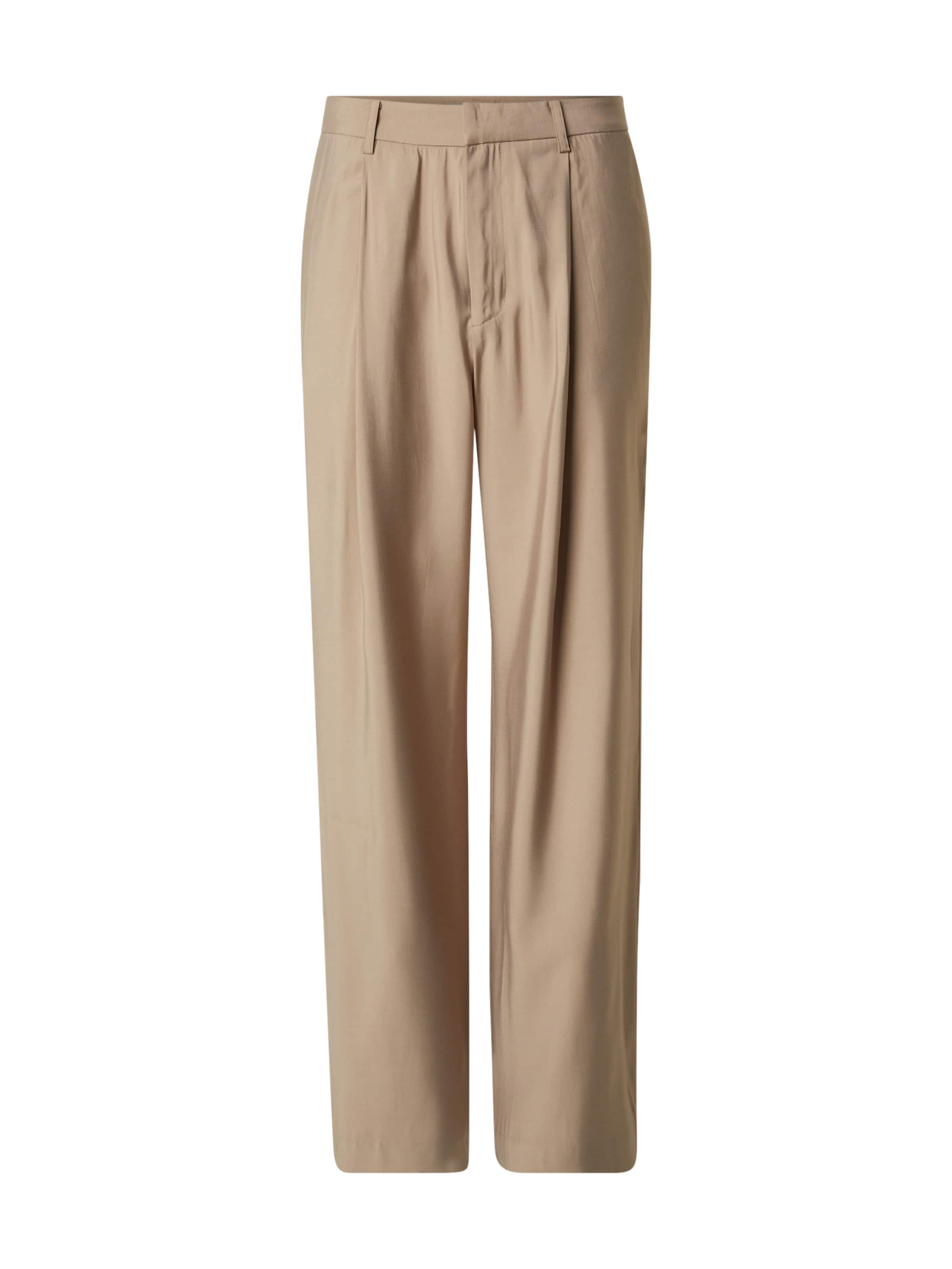 Guido Maria Kretschmer Men Брюки со складками 'Jonte' в Темно-бежевый, Обзор товара