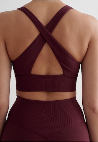 Bustier Soutien-gorge de sport Aim'n en rouge