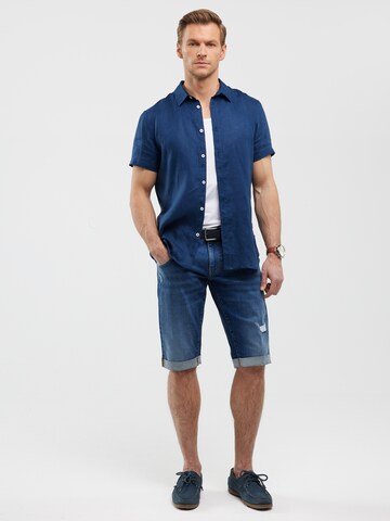 BIG STAR Regular Jeans 'Conner' in Blau