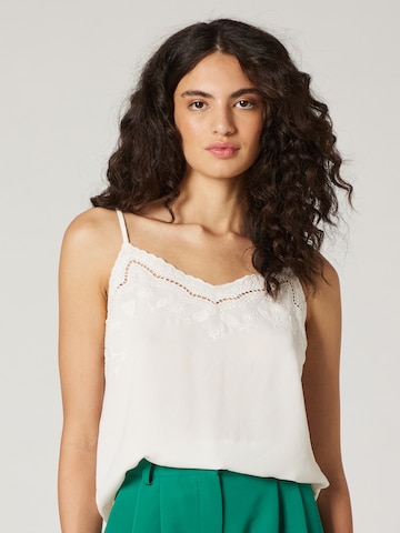 Guido Maria Kretschmer Women Top 'Sila' in White: front