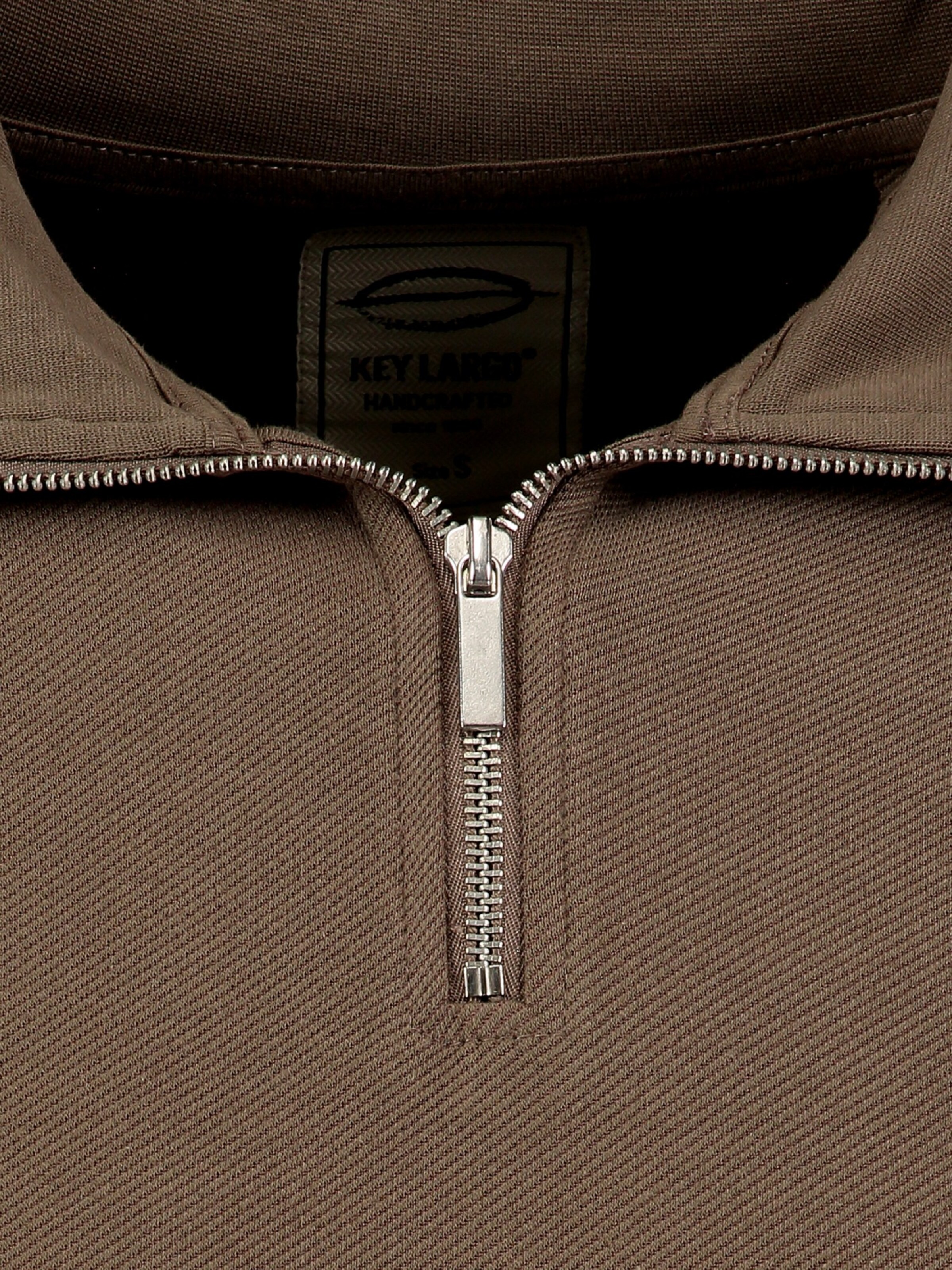 Key Largo Sweatshirt 'KLNICK' i brun