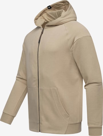 Giacca di felpa 'Zenway' di Ragwear in beige