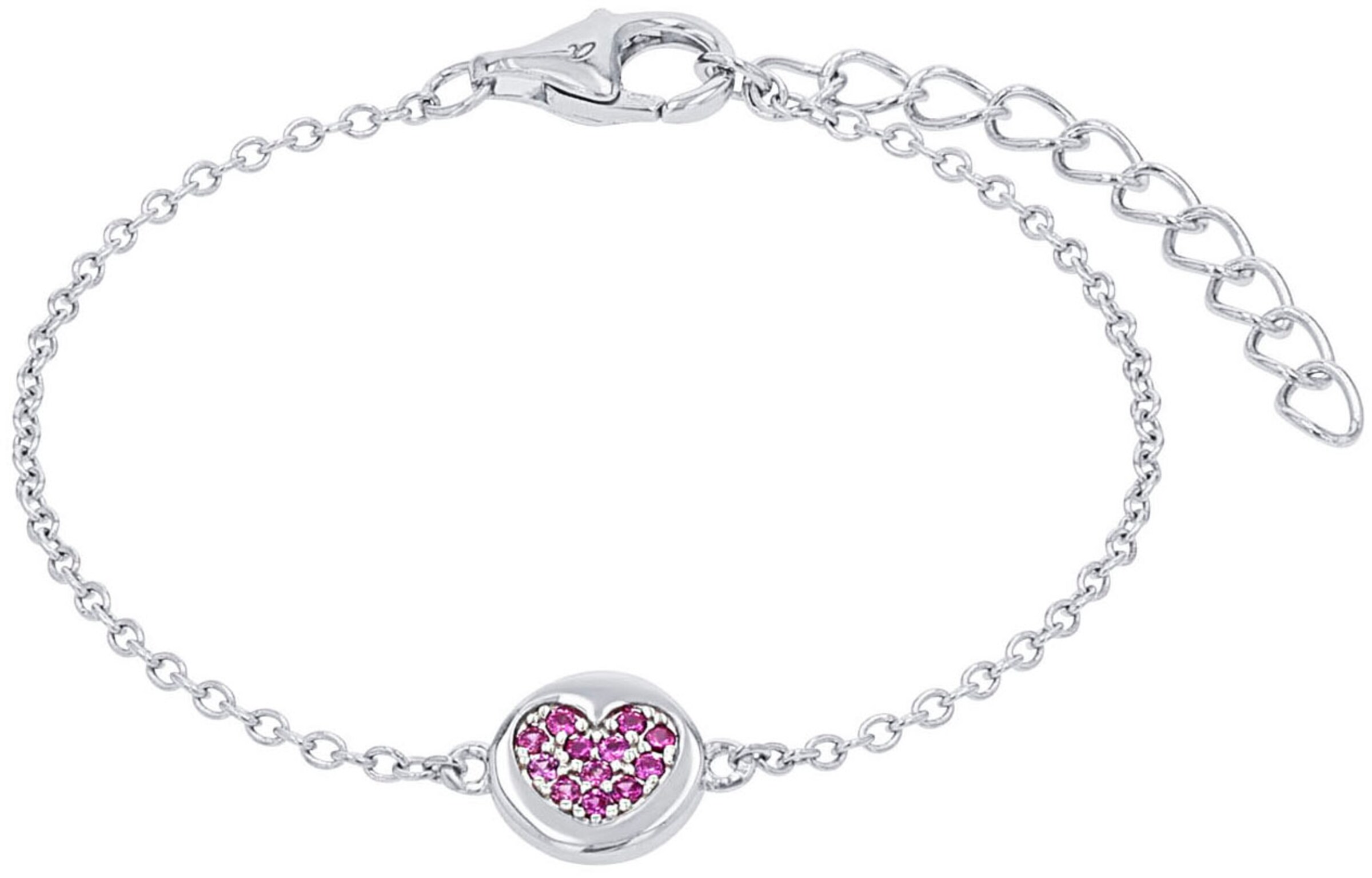 PRINZESSIN LILLIFEE Armband in Silber: Vorderseite